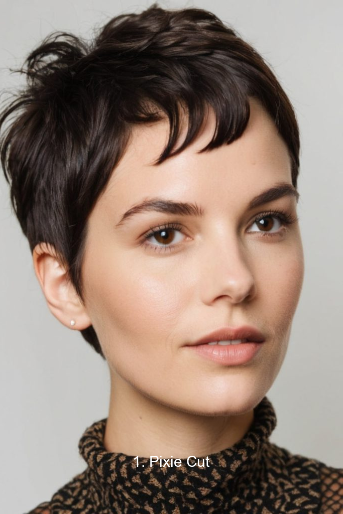 1. Pixie Cut