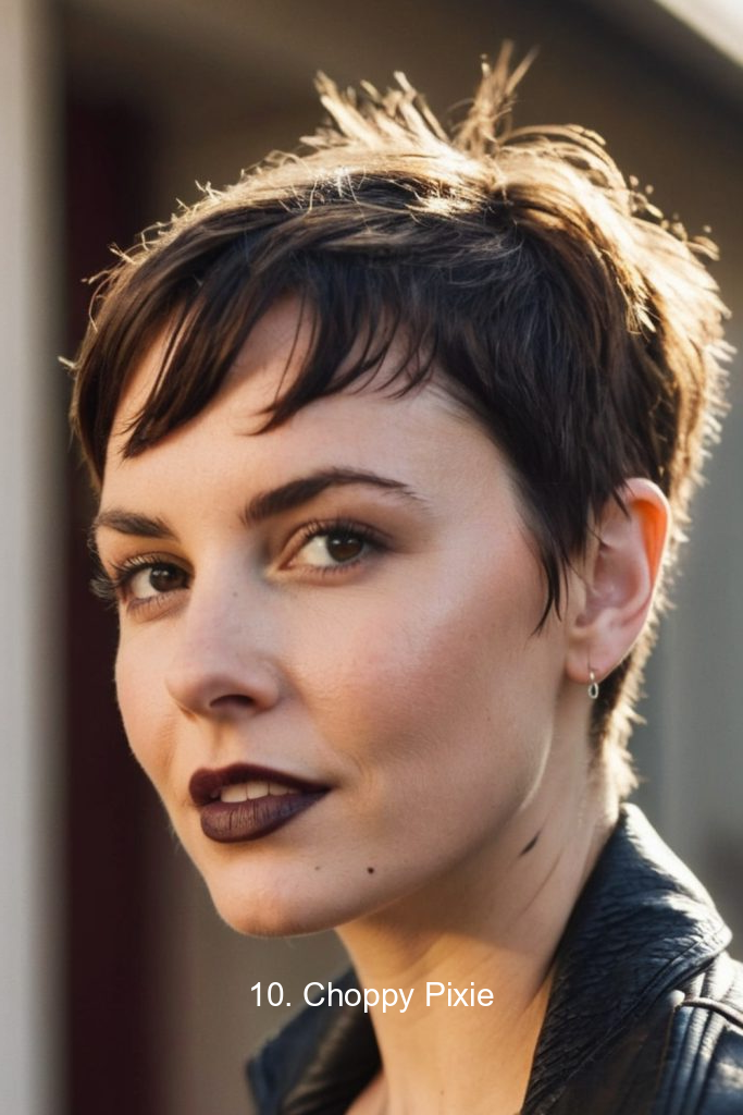 10. Choppy Pixie