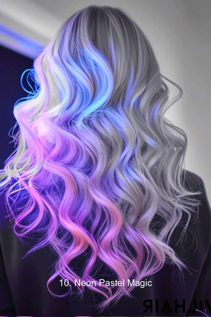 10. Neon Pastel Magic