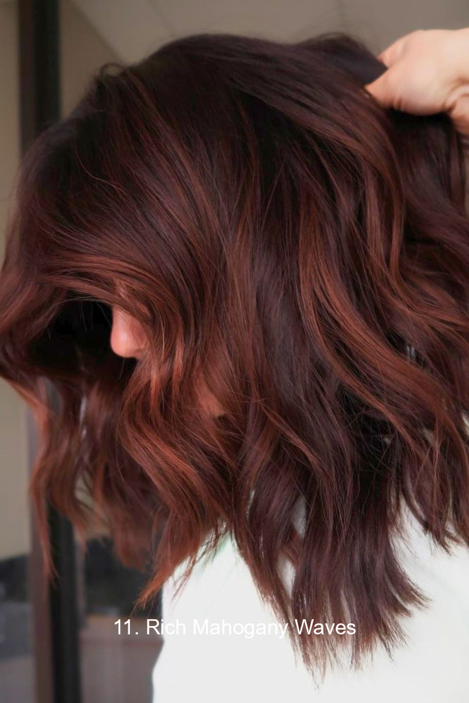 11. Rich Mahogany Waves