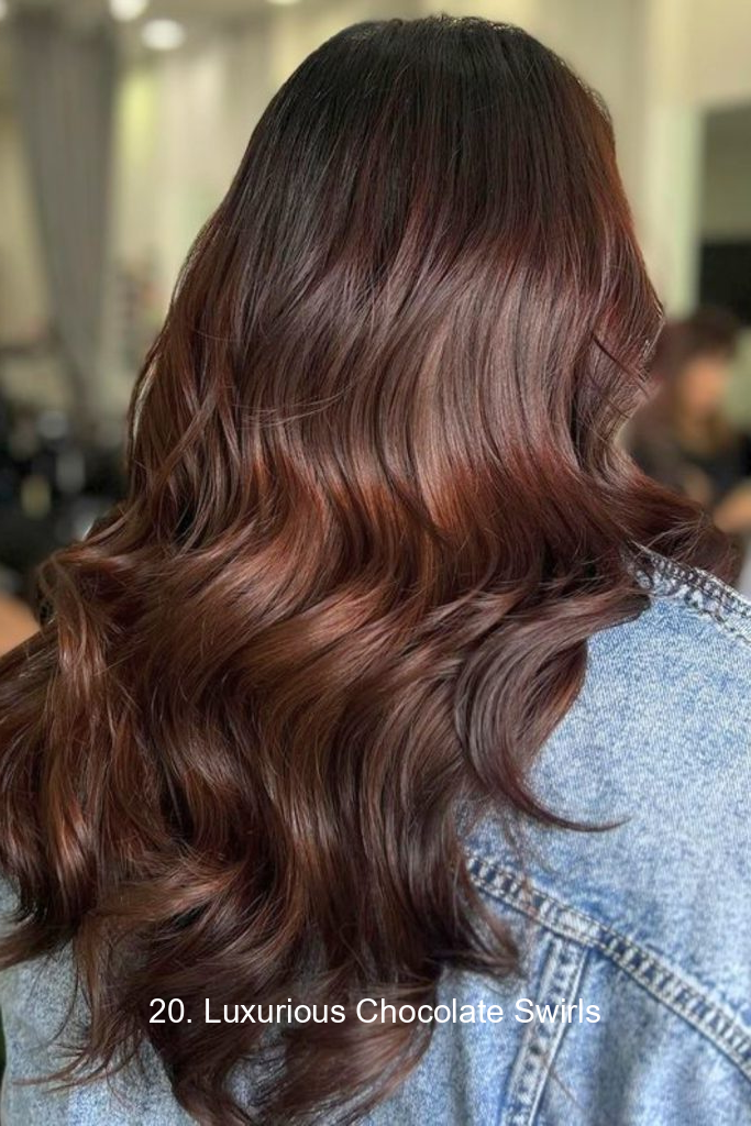 20. Luxurious Chocolate Swirls