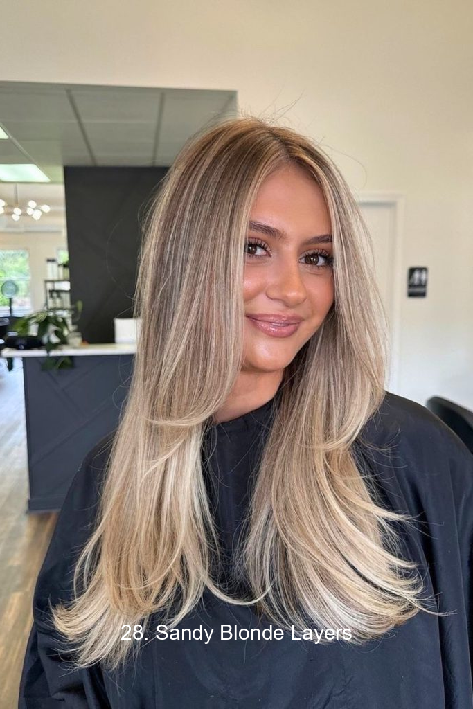 28. Sandy Blonde Layers 4312 28. Sandy Blonde Layers