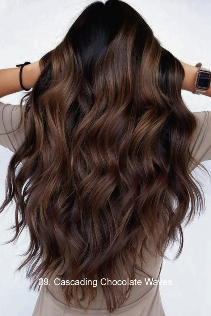 29. Cascading Chocolate Waves