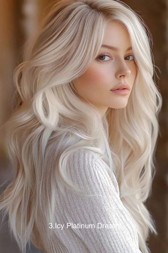 3.Icy Platinum Dream