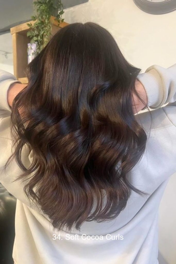 34. Soft Cocoa Curls