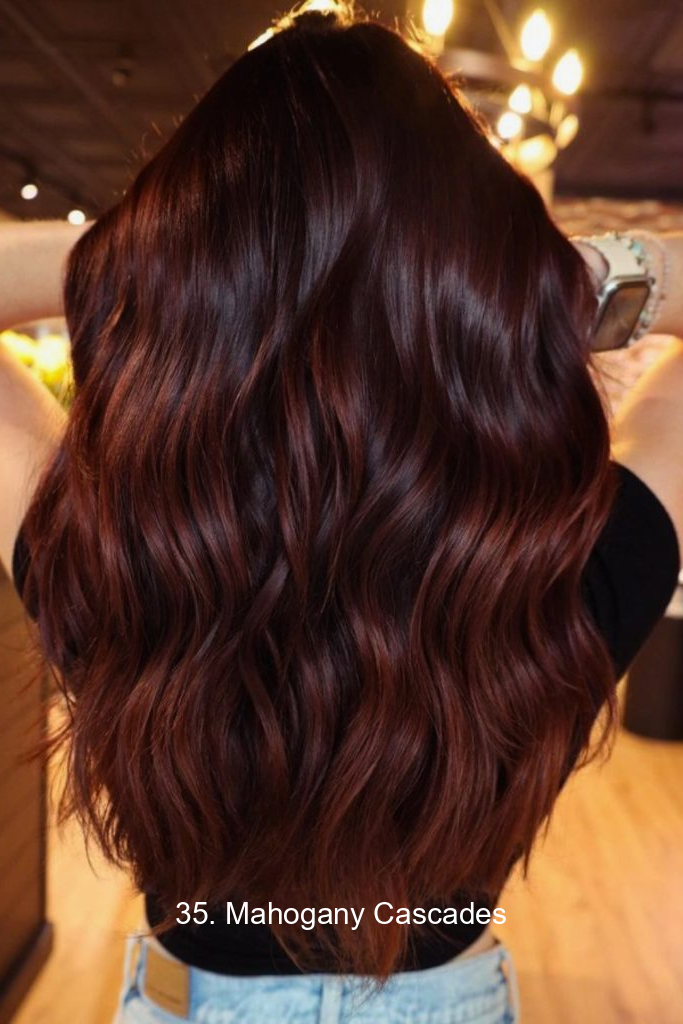 35. Mahogany Cascades 8218 35. Mahogany Cascades