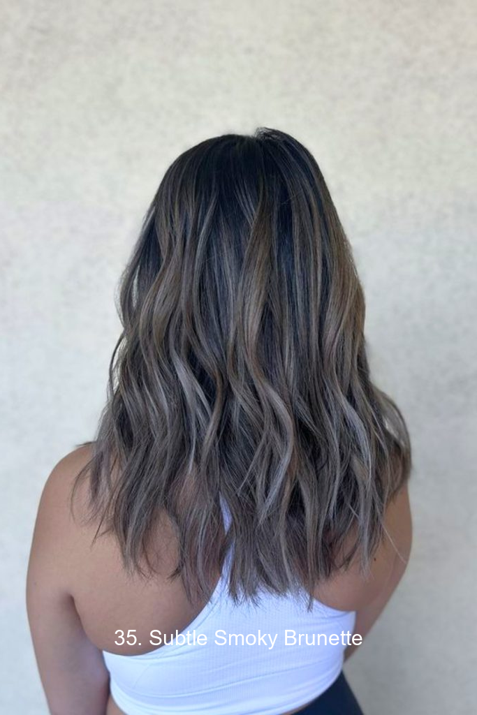35. Subtle Smoky Brunette 9263 35. Subtle Smoky Brunette