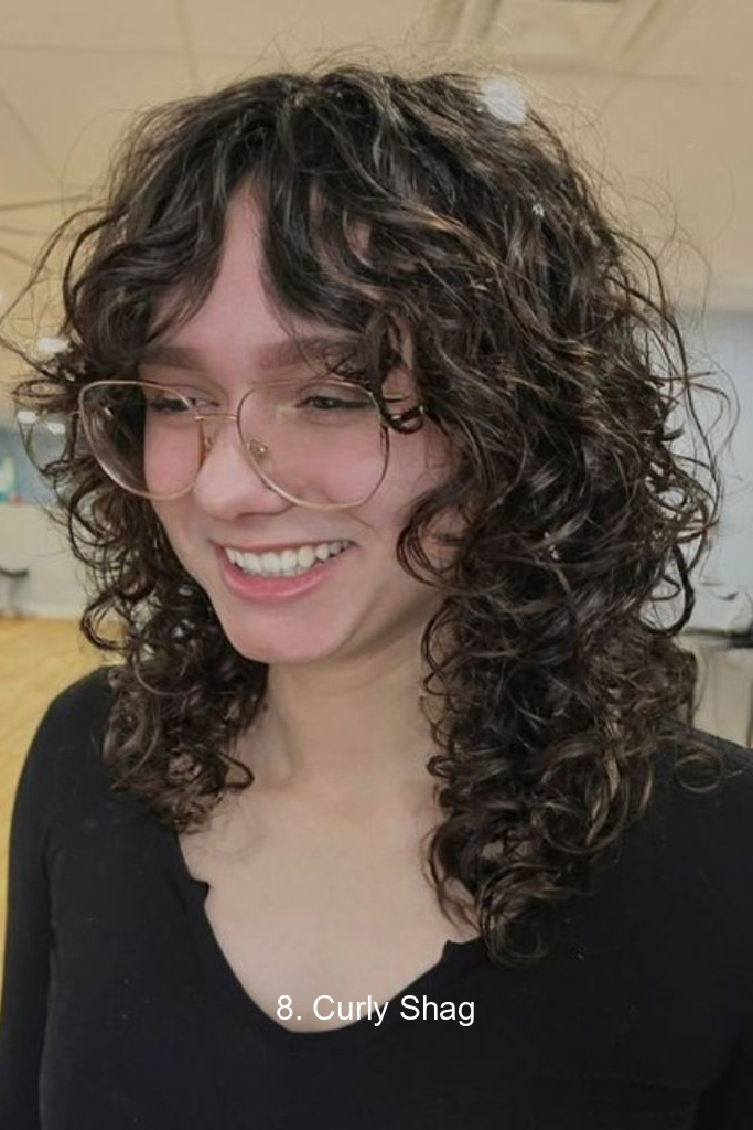 8. Curly Shag